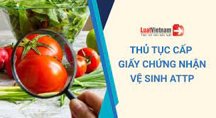 Thủ tục cấp giấy chứng nhận an toàn vệ sinh thực phẩm 